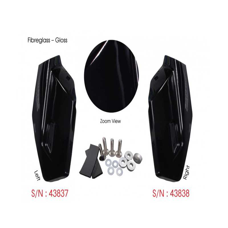 Fork Protectors - Fibre Glass Spray Painted (Pair Pricing) - Image 5